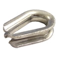 thumbnail image 1 of US Cargo Control Wire Rope Thimbles - Heavy Duty Galvanized - 1/2", 1 of 1