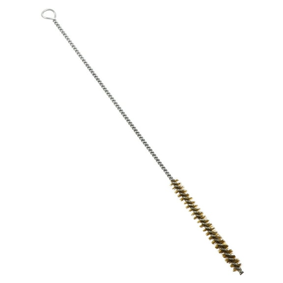 Copper Wire Tube Cleaning Brush with Wire Scratch Bristles for Effective Cleaning and Maintenance