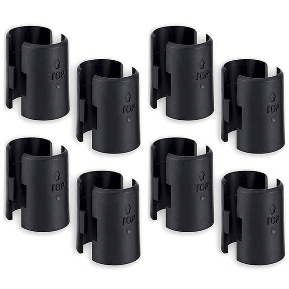 Wire Shelf Clips 1 Inch-Wire Shelving Shelf Lock Clips 100 Pack