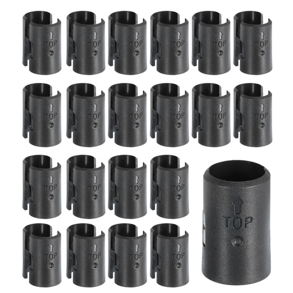 Uxcell Wire Shelf Clips, 3/4 inch Wire Shelving Lock Clips 50 Pairs