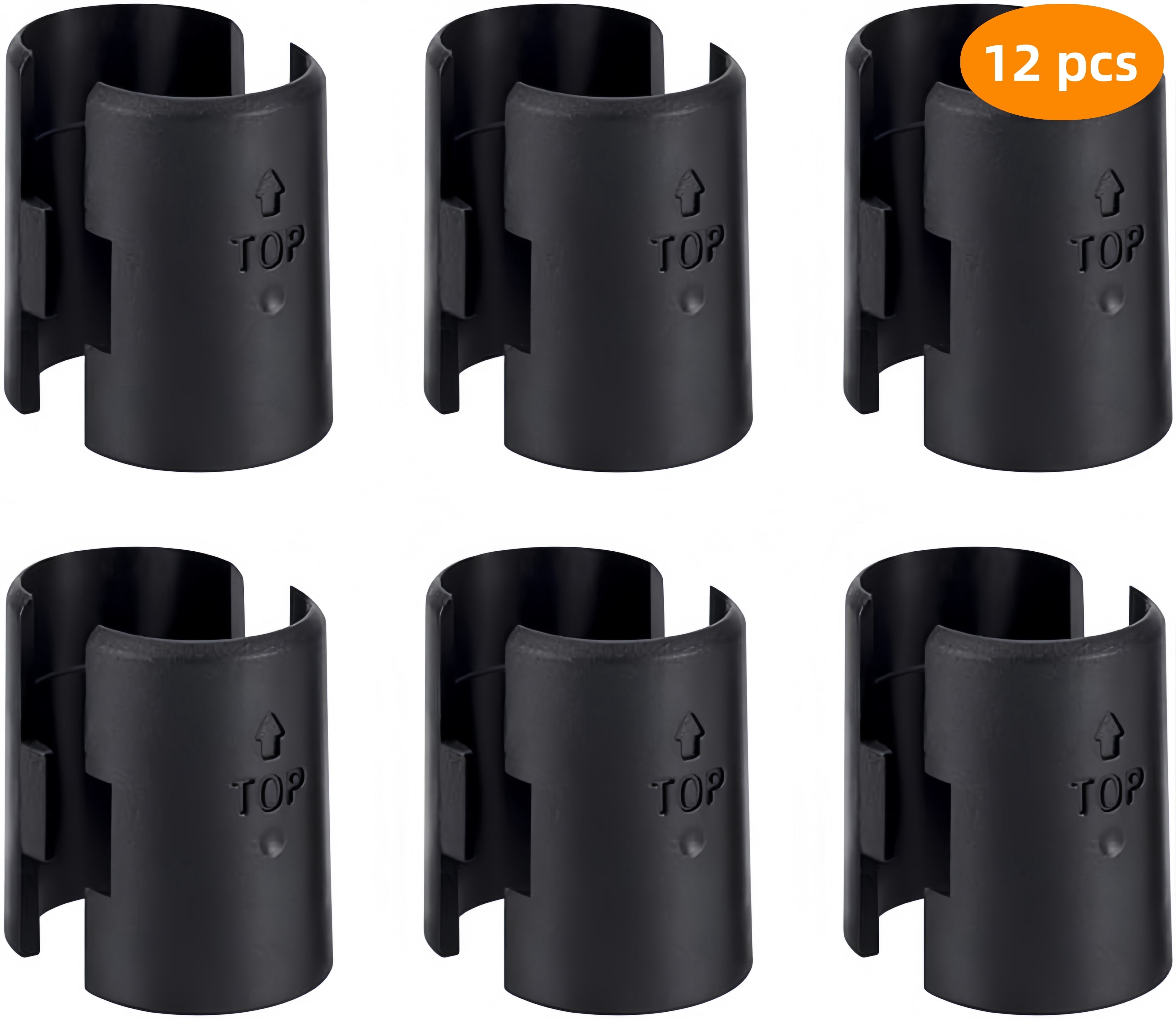 WLGJL Wire Shelf Clips - 12Pack Wire Shelving Shelf Lock Clips for 1 ...