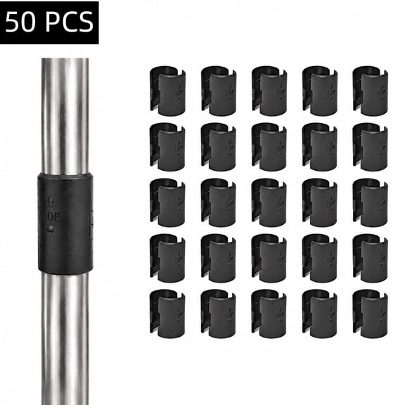 Wire Shelf Clips - 50Pack Wire Shelving Shelf Lock Clips for 1" Post Shelvings