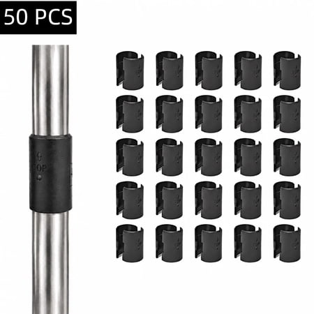 Wire Shelf Clips - 50Pack Wire Shelving Shelf Lock Clips for 1" Post Shelvings