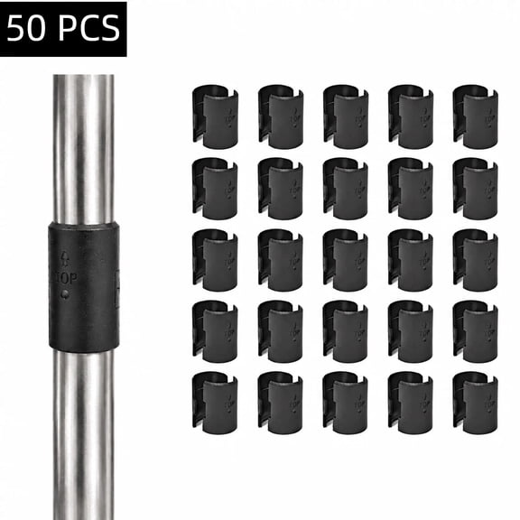 Wire Shelf Clips - 50Pack Wire Shelving Shelf Lock Clips for 1" Post Shelvings