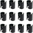 thumbnail image 1 of Wire Shelf Clips Shelving Sleeves WAFJAMF Shelf Lock Clips for 1" Post Shelving Sleeves Replacements for Wire Shelving System 24 Pack, 1 of 7
