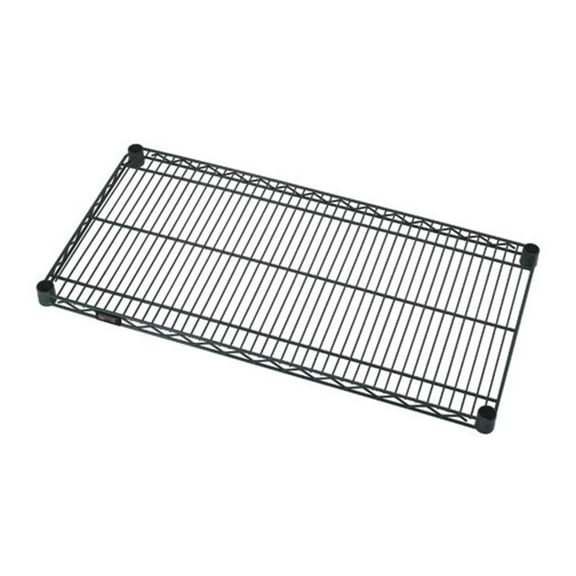 Quantum Storage Systems 1442P Wire Add-On Shelf Green Epoxy 42" W x 14" D