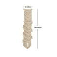 thumbnail image 1 of Wire Shelving Clearance! Macrame Cap Holder Boho Hats Organizer for Baseball Caps Hand Woven Hats Display Organizer Over Door Hat Rack for Wall Home Hanging Decoration, 1 of 8