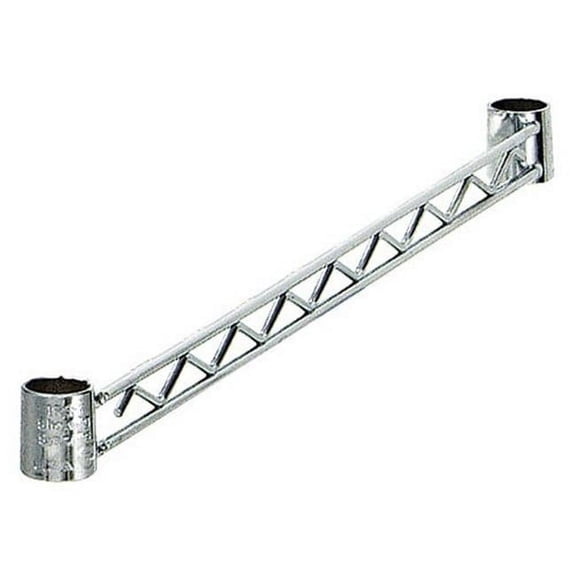 Wire Shelving Hang Rail, 60 in. - Stainless Steel