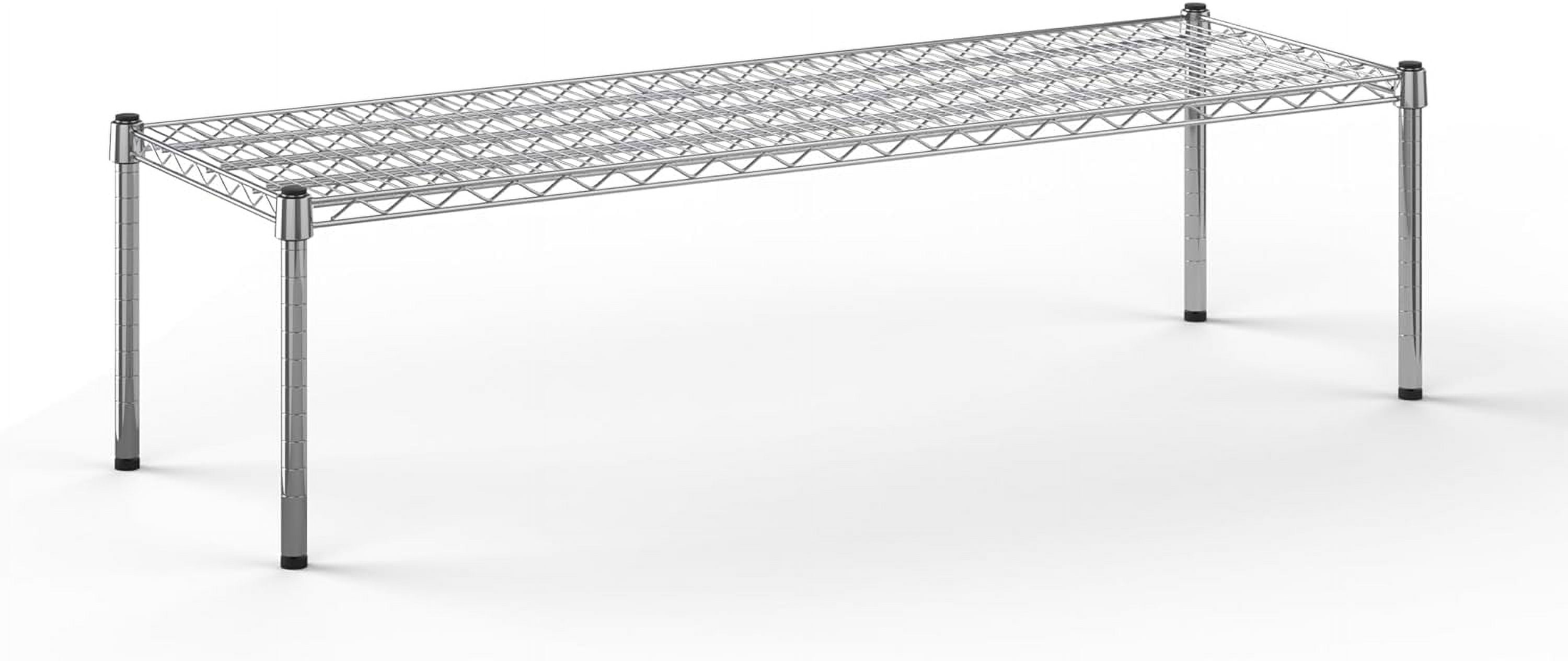 Wire Shelving Kit NSF Commercial Unit (1Tier 14" Height 18" Deep x