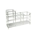 thumbnail image 1 of Wire Shelving, Ongmies Small Toothbrush Holder for Bathroom Multi Slot Stainless Steel Bathroom Accessory Organizer, Rack, A Toothbrush Holder, 1 of 4