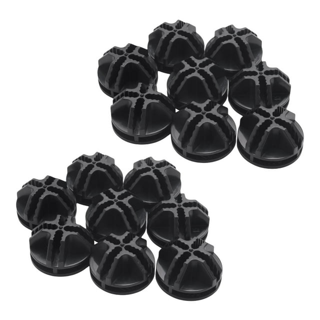 Wire Square Plastic Connectors for Modular Organizer Closet and Wire