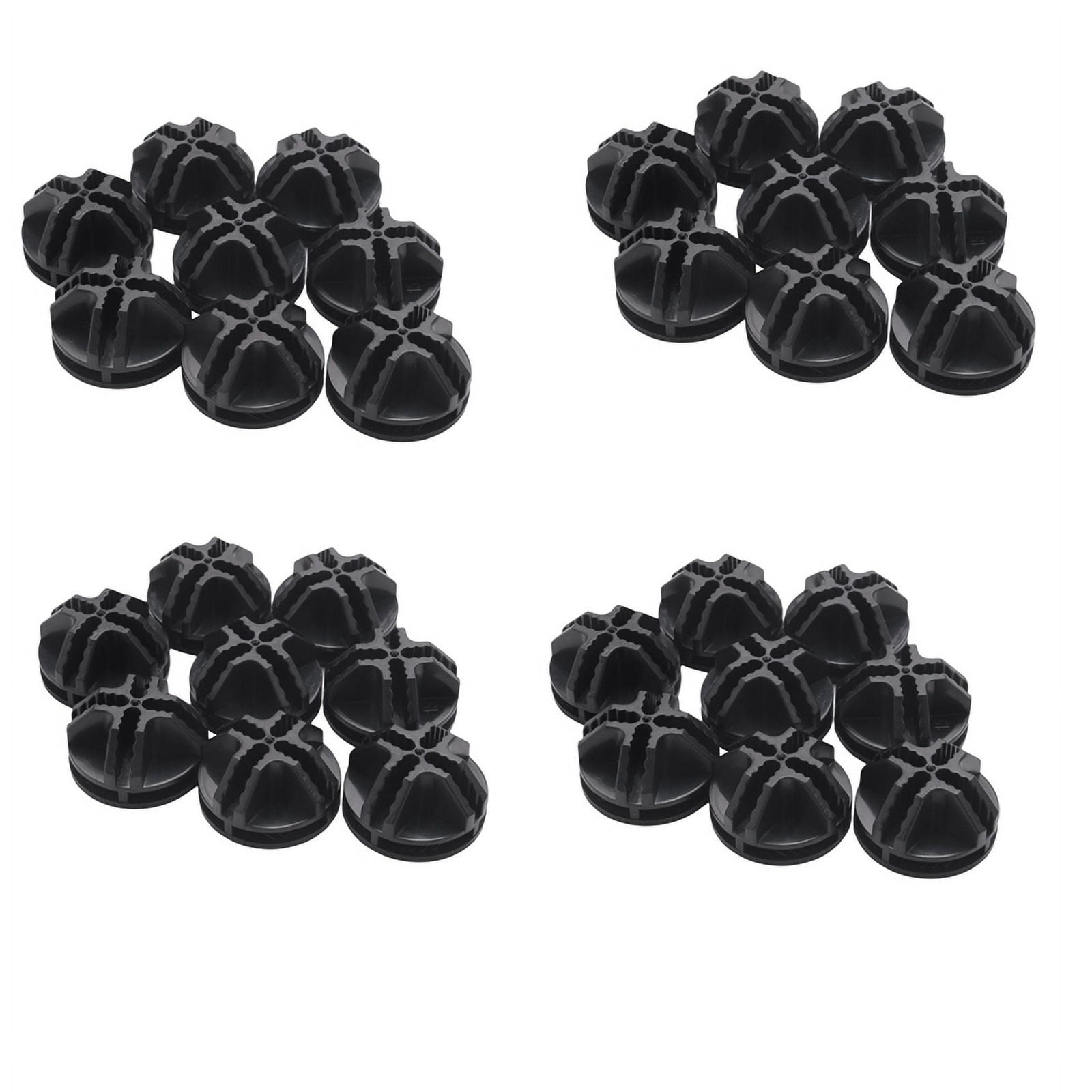 Wire Square Plastic Connectors for Modular Organizer Closet and Wire