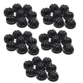 thumbnail image 1 of Wire Square Plastic Connectors for Modular Organizer Closet and Wire Grid Square Storage Shelving Unit, Set of 40(Black), 1 of 8