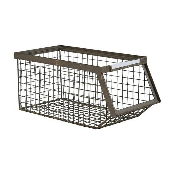 Wire Storage Basket - Stackable