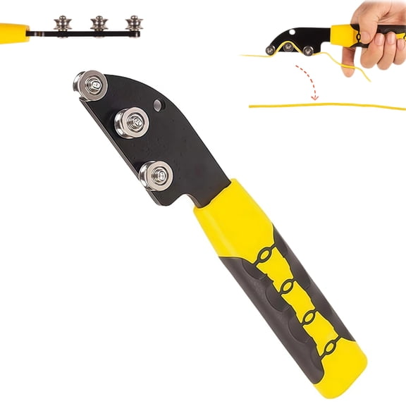 Wire Straightener Tool, Multi Roller Wire Straightener for Electricians, Electrical Wire Wrapping and Wire Alignment Tool