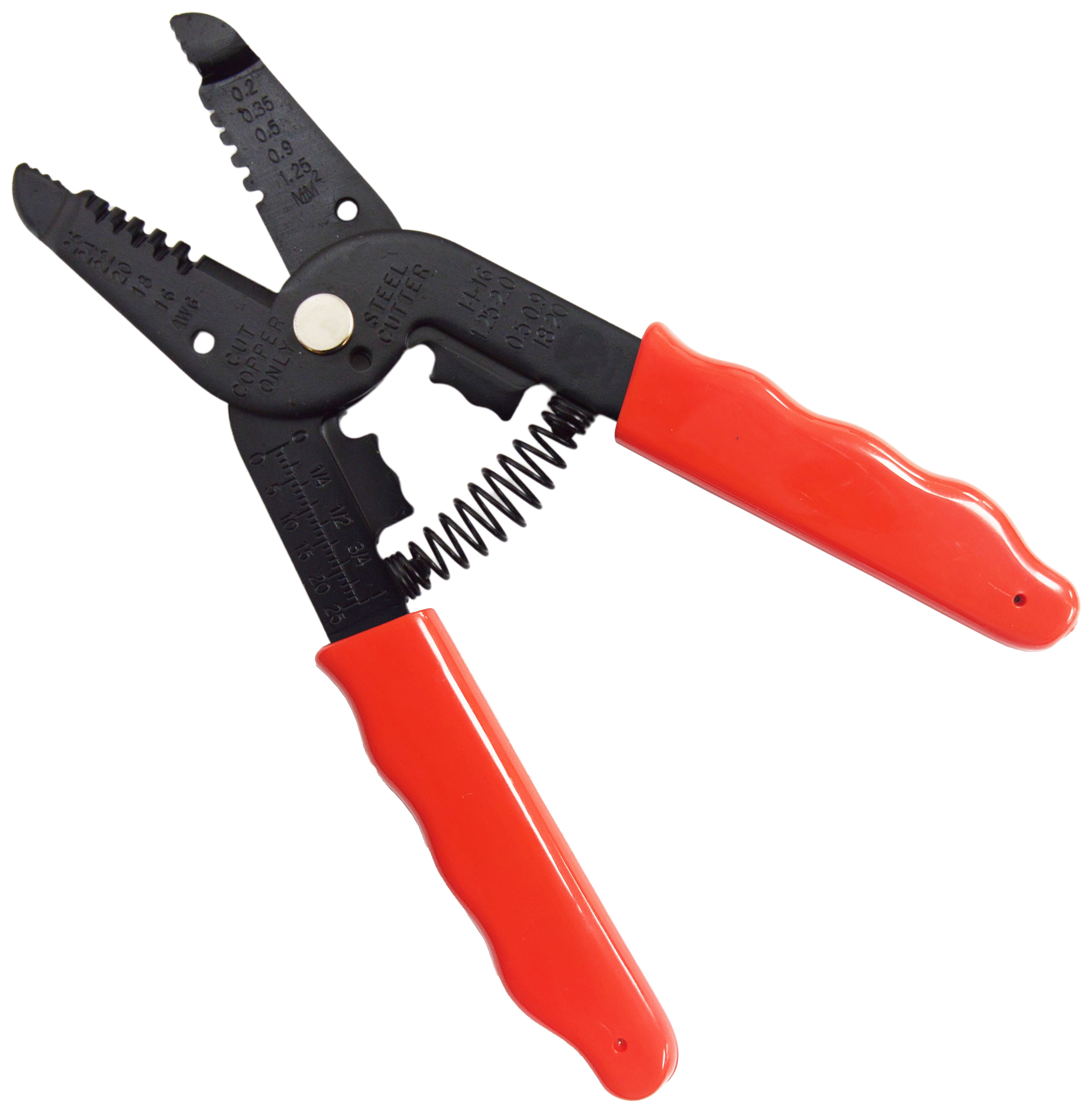 Gauge stripper outlet