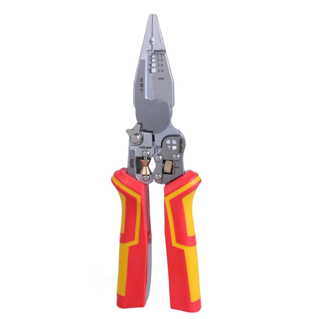 Wire Stripper 8 in 1 Wire Stripping Pliers for Cutting and Pulling Wires