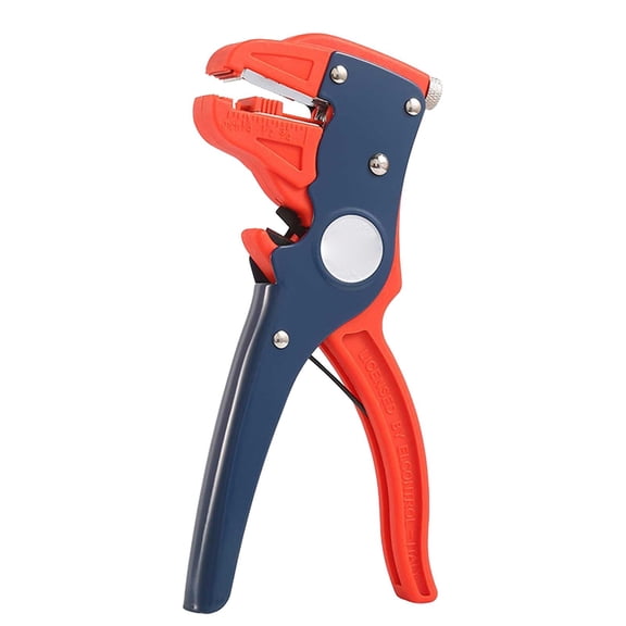 Wire Stripper and Cutter, Professional Quick Strip Automatic Wire Stripper, 2 in 1 Adjustable Electrical Cable Wire Stripping Tool&Eagle Nose Self-Adjusting Wire Pliers (6.8-Inch)