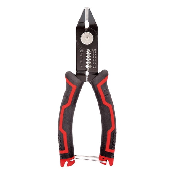 Wire Stripper Pliers, 6inch Wire Splicer Cable Stripper, Multifunctional Electricion Pliers, Solid Wire Cutter, Multi purpose Professional Wire Stripping Tool