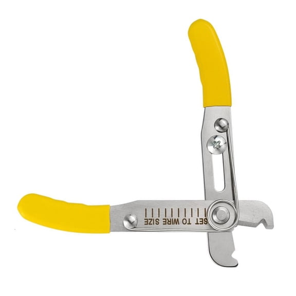 Wire Stripper Precisions Cutting Tool for Electricians Adjustable Cable Stripping