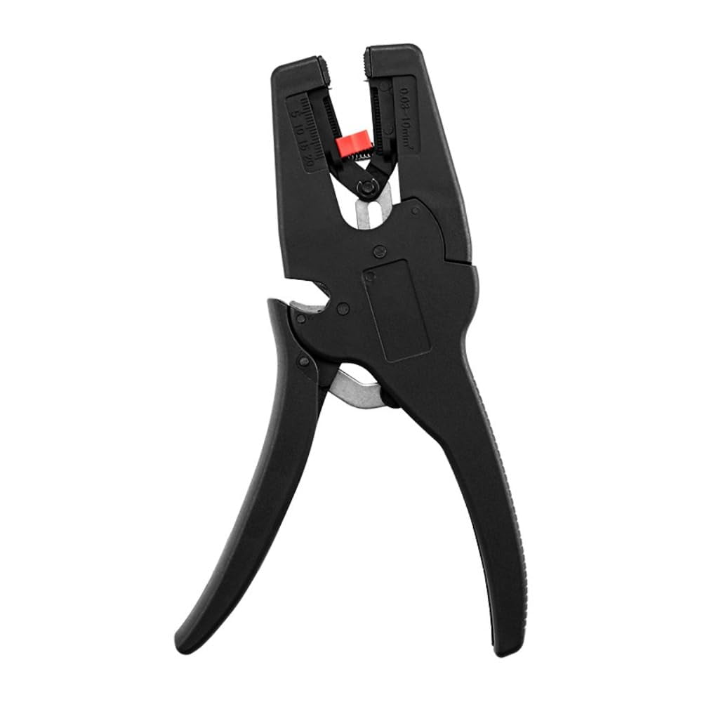 Wire Stripper Tool Electrical Wire Stripper With Blade Plastic Pliers Length Limiter Shockproof Fiberglass Wire Strippers For Copper And Aluminum Wires