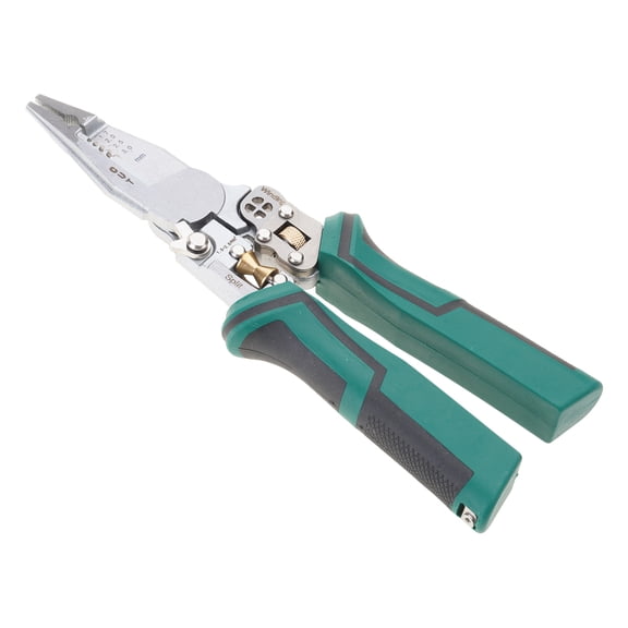 Wire Stripper Wire Stripping Tool with Electricity Tester Cable Cutter with Plier Crimper Splitting Wire Stripper