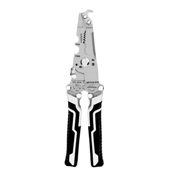 Wire Strippers 10 in 1 Strippers Cutter Crimping Heavy Duty Electrical Wire Strippers for Landscape Electrical Wire