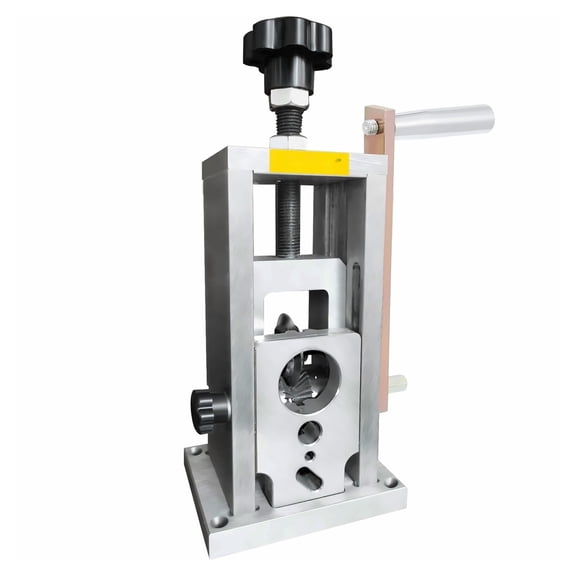 Wire Stripping Machine 0.06-1.57 inch, Drill Powered Cable Stripper, Manual Copper Wire Peeler, Heavy Duty Scrap Recycling Tool with Heat Treated Blade