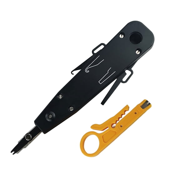 Wire Stripping Strippe Cutter RJ11 RJ45 Telecoms Phone Wire Cable Punching Down Networking Tool Kits Crimping Tool Installation