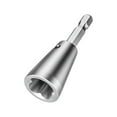 thumbnail image 1 of Wire Twisting Tool Wire Twister Wire Connector, Durable Compact Drill Cable Wire Twisting Tool Wire Stripper Tool Wire Twister Tool for Drill Wire Stripping and Twisting, 1Pc(Silver,2.3x0.8"), 1 of 9