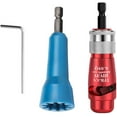 thumbnail image 1 of Wire Stripping and Twisting Tool, Fast Wire Twister, Electric Wire Stripper, Portable Wire Nut Twister for Power Drill, Cable Quick Stripping and Connector (6.0 Square Blue), 1 of 7