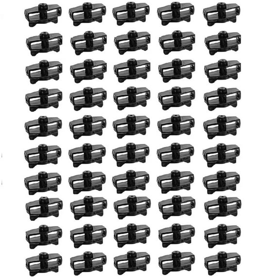 Wire Tensioner Mounted Fence Tensioner Wire Rope Tensioner Plastic Rope Heavy Steel for Garden Fence Wire 50Pcs