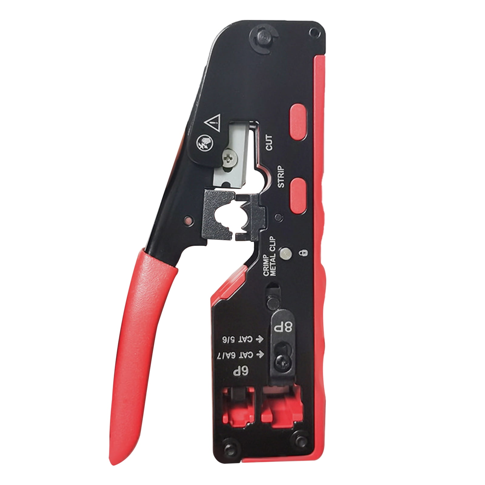 SPEEDWOX Fishing Crimping Pliers Tool – 4 Size Crimper & Cutter For Wire & Cable (0.1-2.2mm)