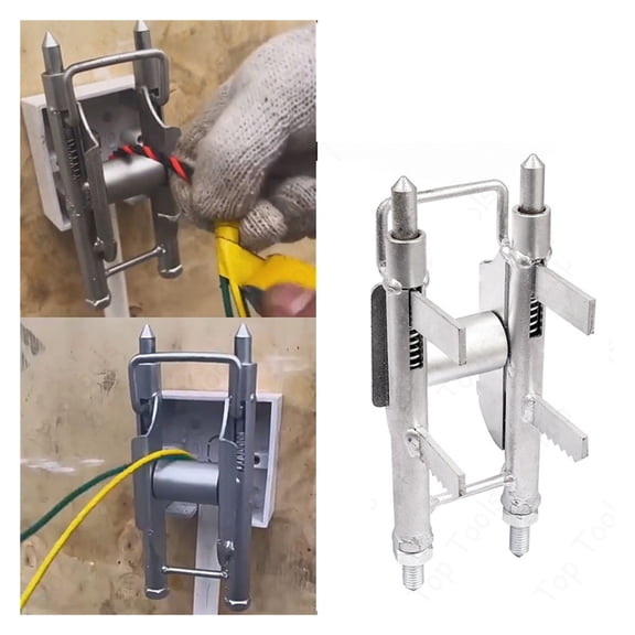 Wire Threading Aid Wire Cable Box Pulling Auxiliary Device Pulley Cable Puller Electrician Cable Fish Wire Fast Threading Tools