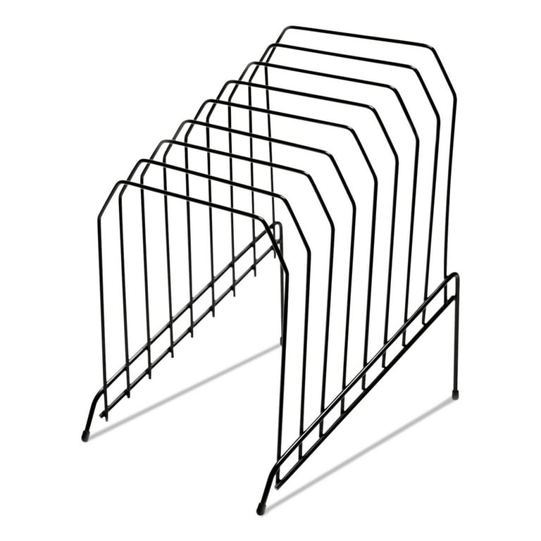 Wire Tiered File Sorter, 8 Sections, Letter to Legal Size Files, 8 Wire Tiered File Sorter, 8 Sections, Letter to Legal Size Files, 8