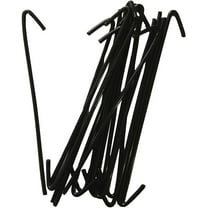 Wire Ties aka, Chain Fence Hook Ties, Tie Wires (Black in Color) (30 Pack)