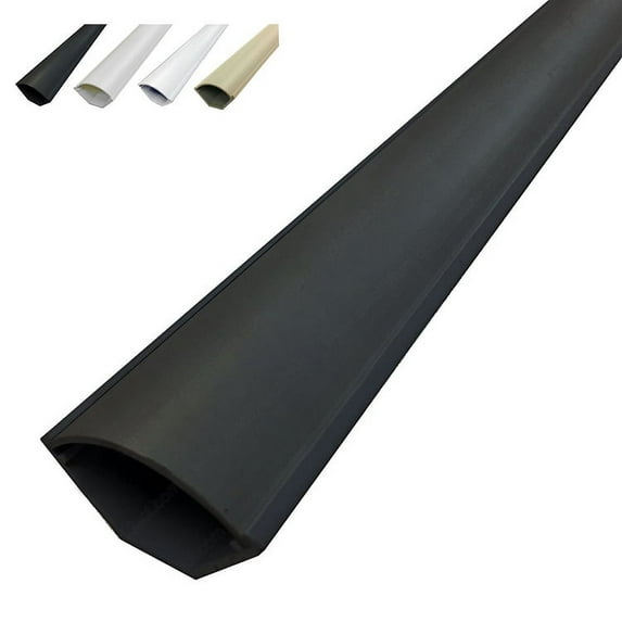 Wire Trak Corner Duct Cable Raceway - 5 Feet - 4 colors