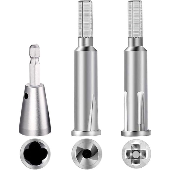 Wire Twist Tool Set 3/5 Way Wire Stripper + Hexagonal Handle Drill with Cable Twist Connector