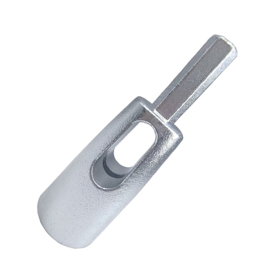 Wire Twister Tool for Drill,8mm Hex Shank Cable Nut Twister for Electrical Power Drill,Portable Wire Connector,Multifunctional Wire Twister/Knotter Winding Tool for Construction Fence(2.9x1")(Silver)