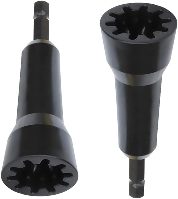 Wire Twisting Tool, 2Pcs Wire Twister Tool Wire Twister Wire Connector Wire Stripper Tool Wire Twister Tool for Drill, Wire Twisting Spinner Wire Stripping and Twisting Tool for Power Drill