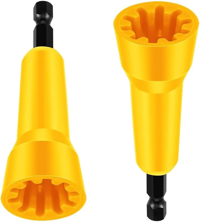Wire Twisting Tool, 2Pcs Wire Twister Tool Wire Twister Wire Connector Wire Stripper Tool Wire Twister Tool for Drill, Wire Twisting Spinner Wire Stripping and Twisting Tool for Power Drill