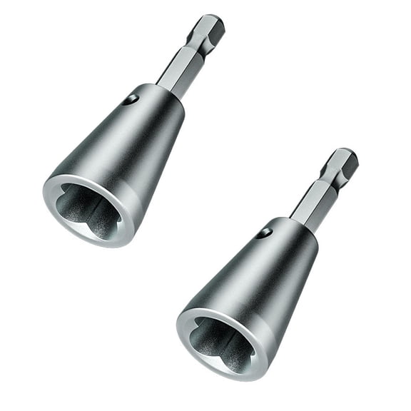Wire Twisting Tool for Drill Metal Twisting Connector for Electrical Wire Connections Versatile and Compact Design for Easy Storage for Wiring Needs (2 Pcs)
