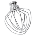 thumbnail image 1 of Wire Whip Attachment For KitchenAid Tilt-Head Stand Mixer, Stainless Steel Quickly Incorporates Air Into Ingredients, Egg Heavy Cream Beater, Fluffy Whipped Cream And Cakes, 1 of 5
