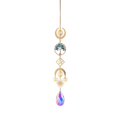 thumbnail image 1 of Wire Wrapped Tree Chakra Suncatcher Boho Home Decor Spiritual Gift Celestial Decor Hanging Crystal Window Prism, 1 of 4