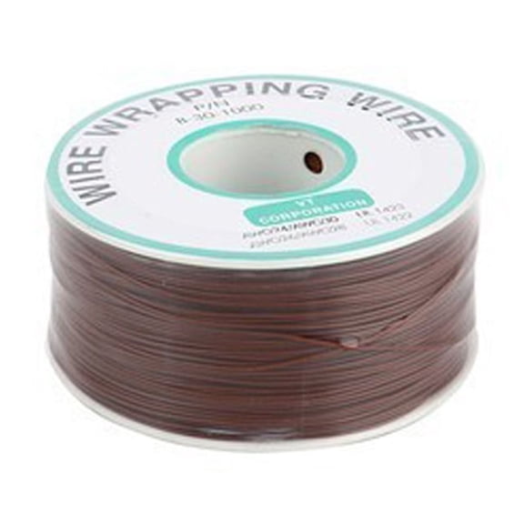 Wire Wrapping Cable 30AWG 250 Metres Temperature Resistant Wire Flexible Insulated Wire Easy to Use for PCB Soldering