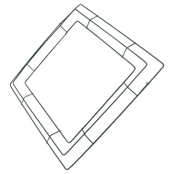 Iron Wire Wreath Frames Flower Tinsel Garland Decoration Arrangement Ring Accessories