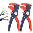 thumbnail image 1 of Wire strippers, Self Adjusting Wire Stripper, Multifunctional Wire Stripper Crimper Cable Cutter Pliers 2 in 1 Automatic Wire Stripper and Cutter, 1 of 8