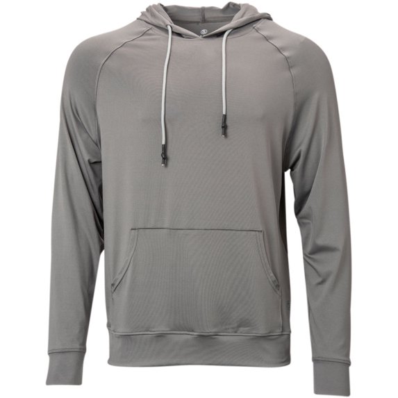 Wire2wire Men's Lightweight Performance Baseball Training Hoodie Light Grey 3Xl