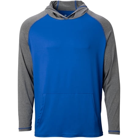 Wire2wire Men's Performance Long Sleeve Baseball Training Hoodie Royal Xl