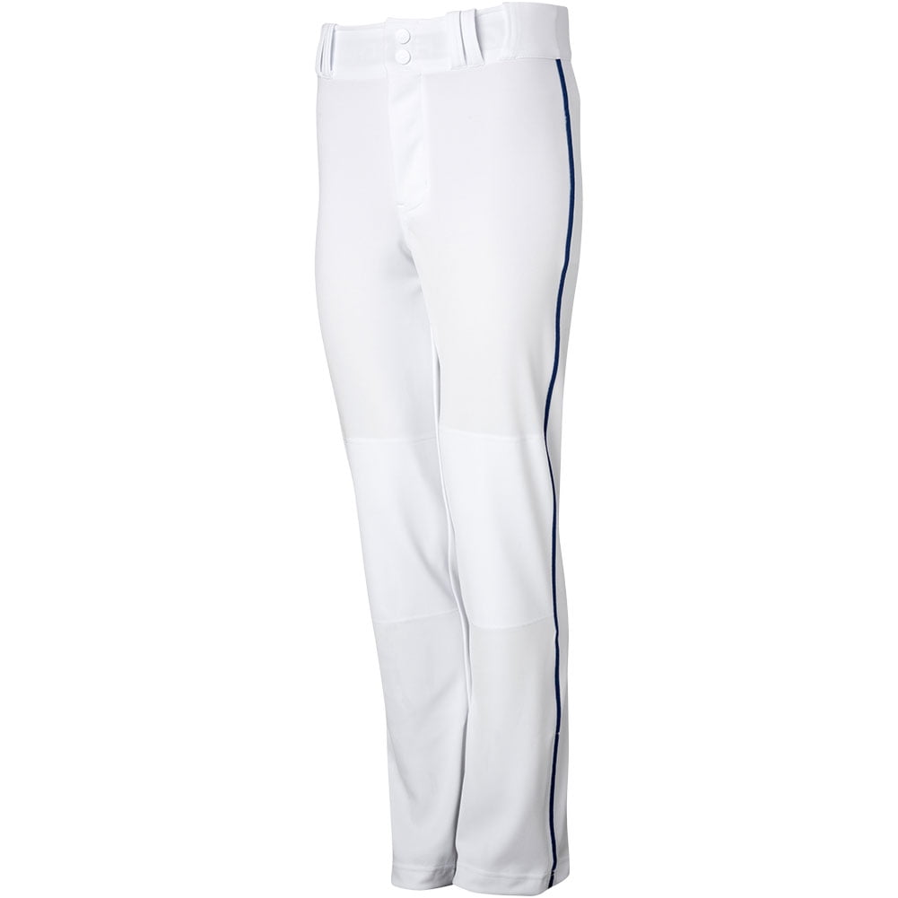 Take A Look About White Navy Piped Baseball Pants